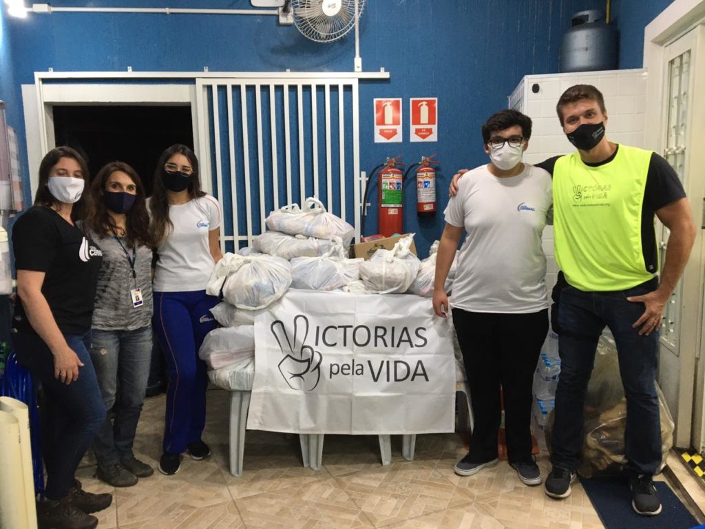 Projetos sociais na escola - Abril Solidário - Victórias Pela Vida
