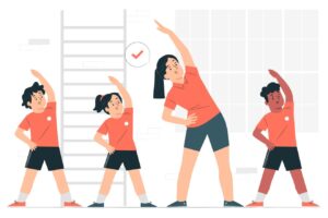 Práticas de atividades físicas na escola